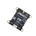 JHEMCU Original 2,5 W VTX 5,8G 40CH 2-6S 30X30mm Micrófono incorporado ajustable Calor para Dron RC de largo alcance VTX